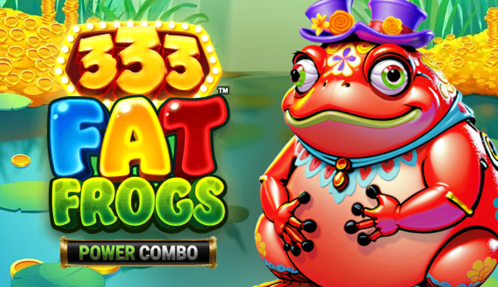 333 Fat Frogs slot game by Quickfire